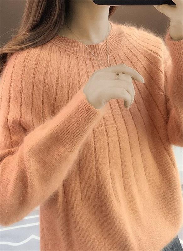 Phoebe Women's Cashmere Sweater – 100% Cashmere Regular Fit Elegant Knit