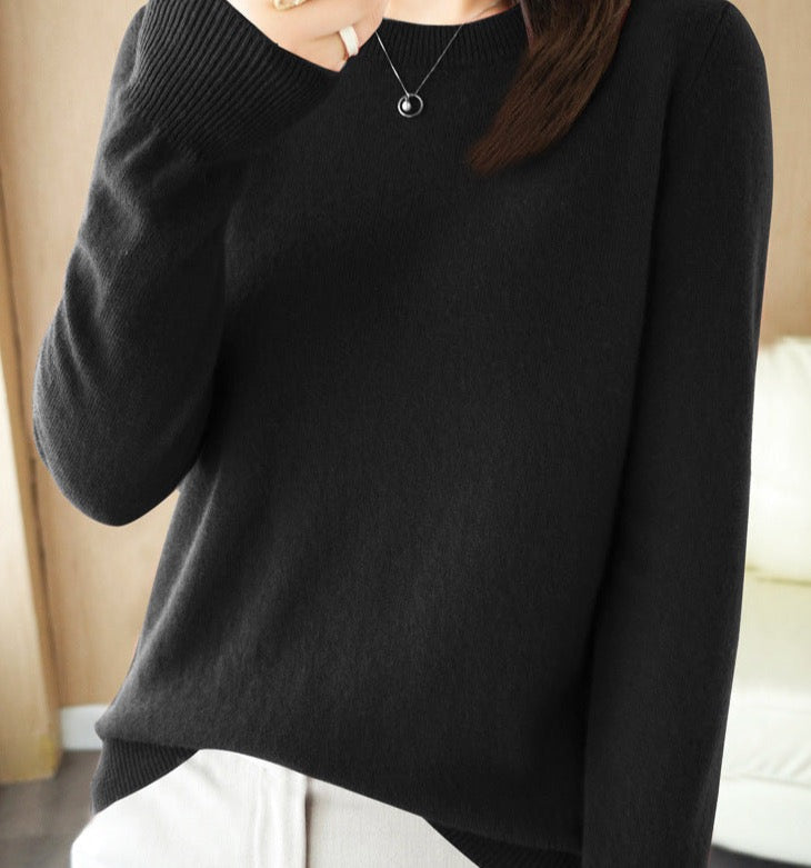 Litzy Women’s Knit Sweater – Soft Elegant Pullover with Modern Feminine Fit