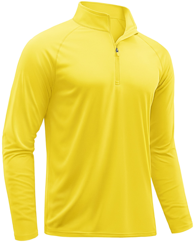 Gavin Men’s Quarter-Zip Sun Shirt – UPF 50+, Moisture-Wicking & Long Sleeves
