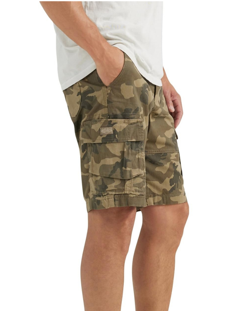 Colton Men’s Performance Cargo Shorts – Flex Waistband, 7 Pockets & 11-Inch Inseam