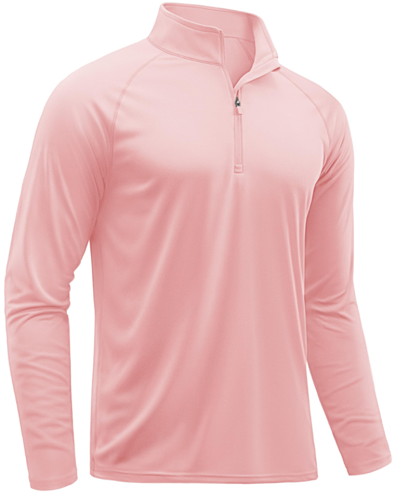 Gavin Men’s Quarter-Zip Sun Shirt – UPF 50+, Moisture-Wicking & Long Sleeves