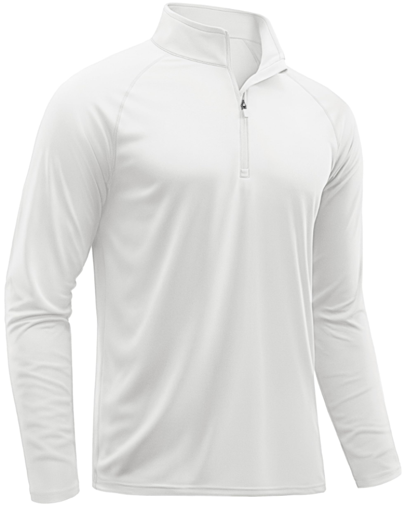 Gavin Men’s Quarter-Zip Sun Shirt – UPF 50+, Moisture-Wicking & Long Sleeves