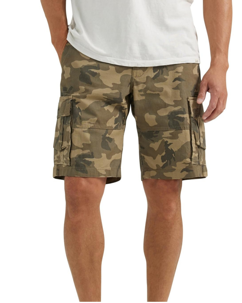 Colton Men’s Performance Cargo Shorts – Flex Waistband, 7 Pockets & 11-Inch Inseam