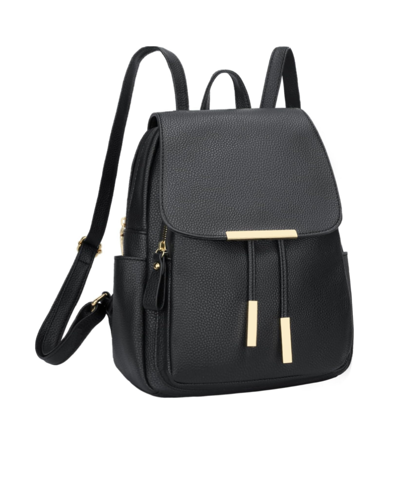 Sadie Women’s Quilted Backpack Purse – Soft PU Leather, Multi-Pocket & Adjustable