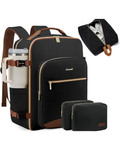 Taylor 40L Carry-On Travel Backpack – 17-Inch Laptop Compartment & Packing Cubes