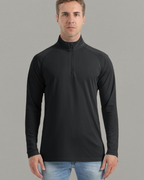 Spencer Men’s Quarter-Zip Sun Shirt – UPF 50+, Quick-Dry & 4-Way Stretch