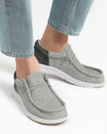 Brody Men’s Slip-On Loafers – Arch Support, Lightweight Knit & Non-Slip Sole