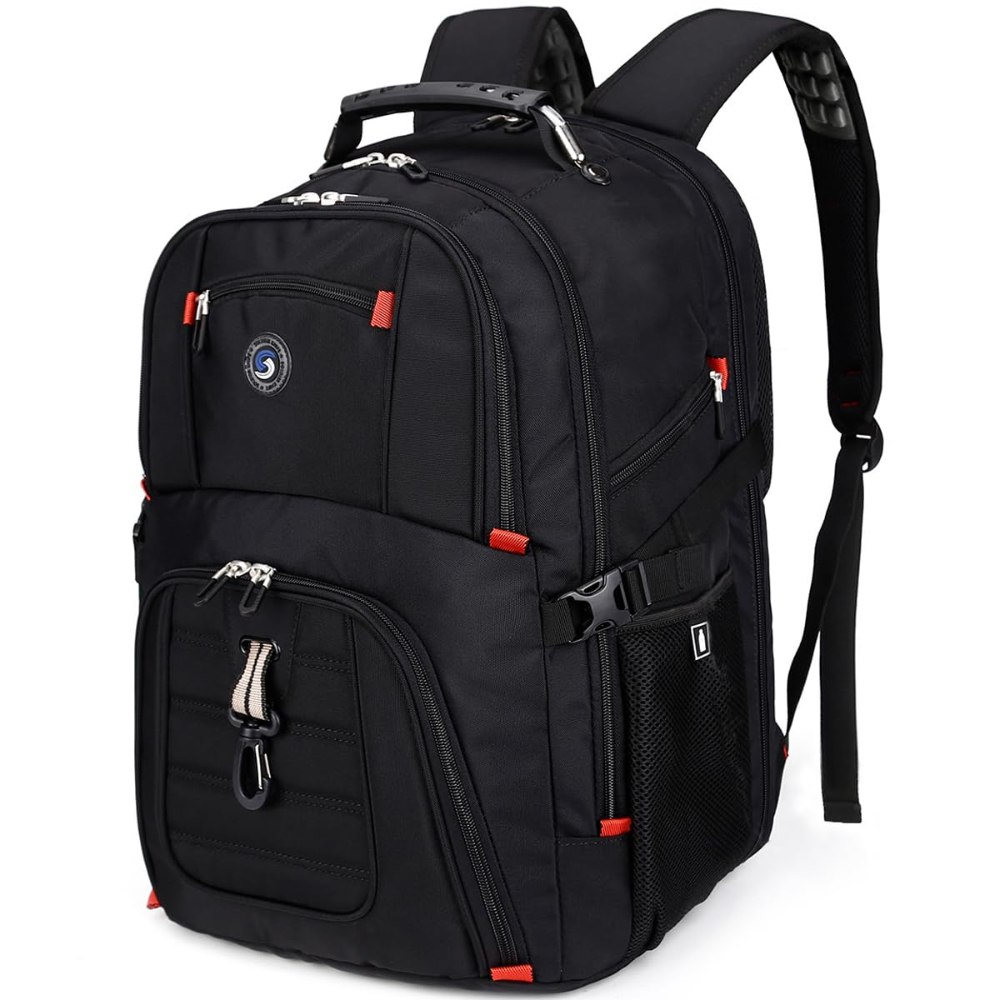 Rowan Extra-Large Travel Laptop Backpack – 50L, 17-Inch Compartment & Lock