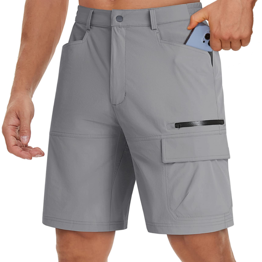Marshall Men’s Outdoor Cargo Shorts – Quick-Dry Stretch Fabric, 5 Pockets & Water Resistant
