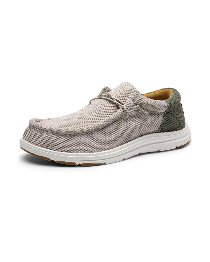 Brody Men’s Slip-On Loafers – Arch Support, Lightweight Knit & Non-Slip Sole