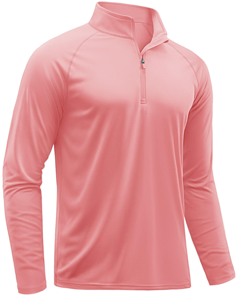 Gavin Men’s Quarter-Zip Sun Shirt – UPF 50+, Moisture-Wicking & Long Sleeves
