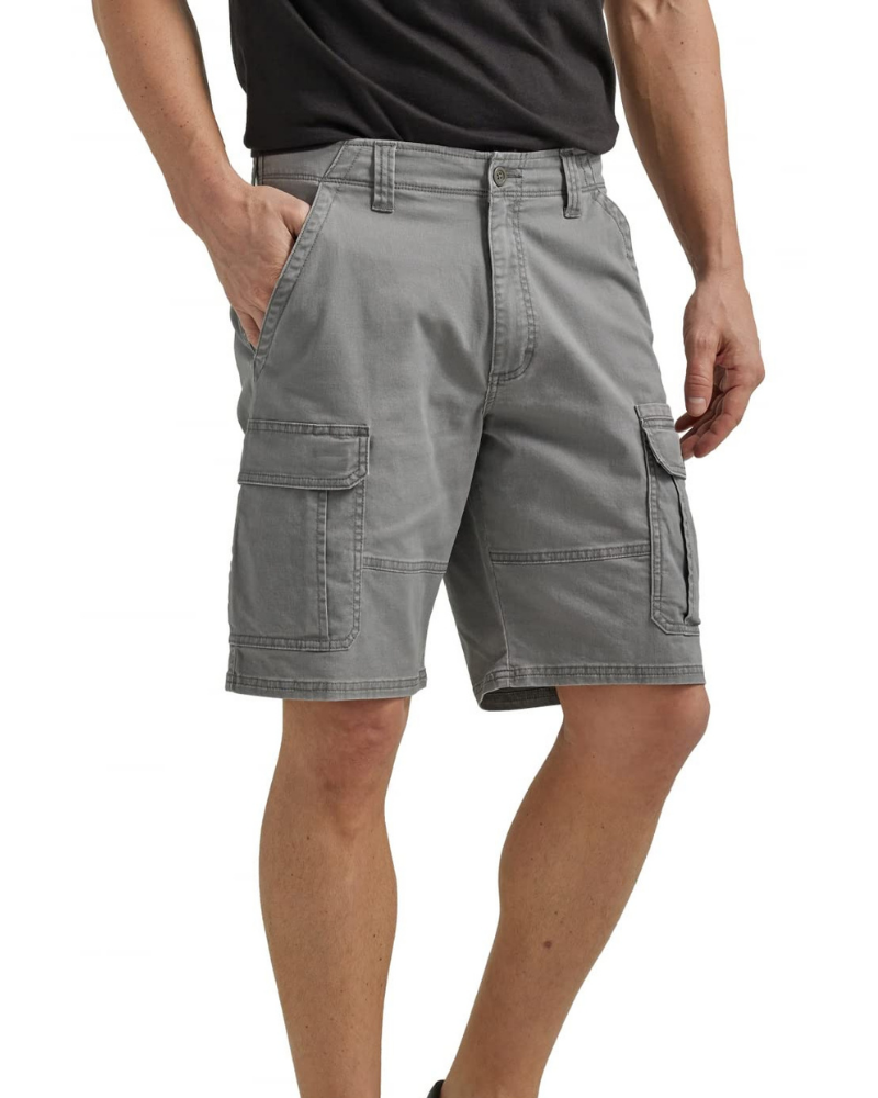 Hudson Men’s Stretch Cargo Shorts – Relaxed Fit, 6 Pockets & 10-Inch Inseam