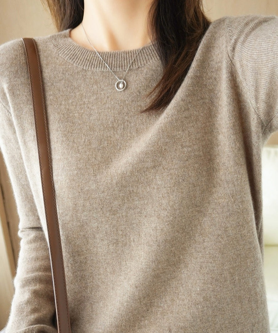 Litzy Women’s Knit Sweater – Soft Elegant Pullover with Modern Feminine Fit