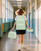 Tessa Girls Backpack Set – 15-Inch Laptop Bag with Lunch Box & Pencil Case