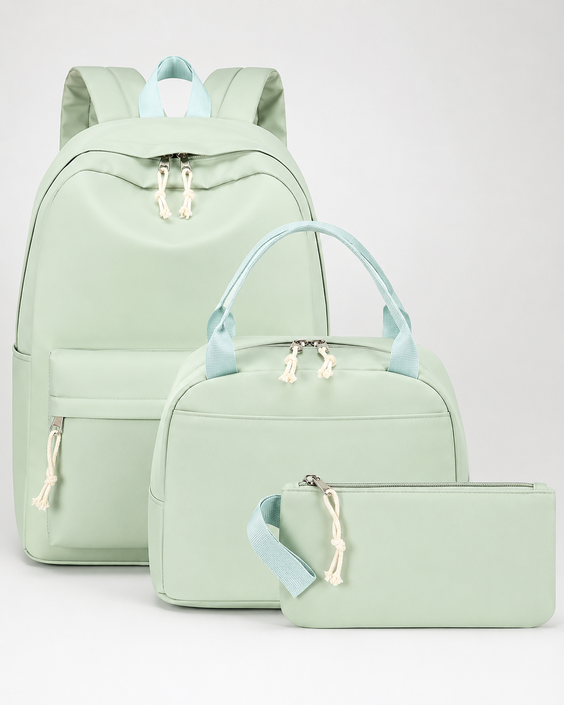 Tessa Girls Backpack Set – 15-Inch Laptop Bag with Lunch Box & Pencil Case