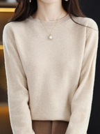 Litzy Women’s Knit Sweater – Soft Elegant Pullover with Modern Feminine Fit