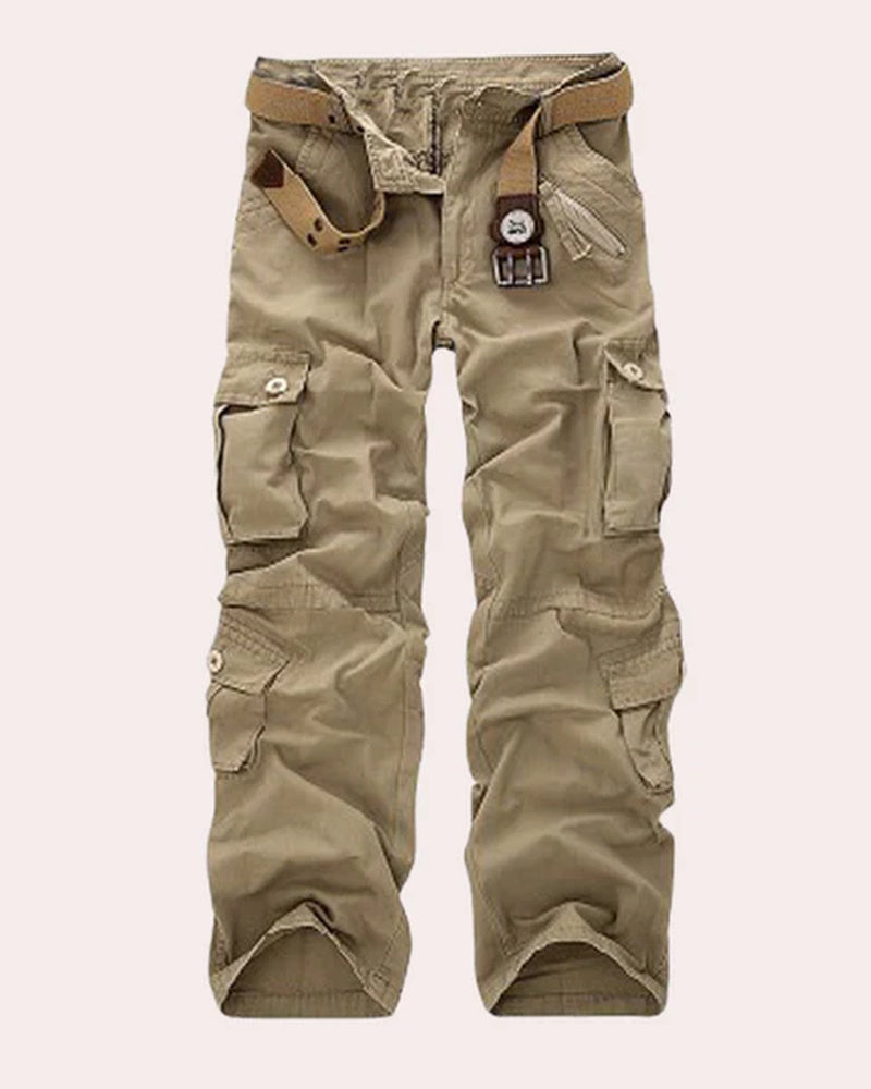 Valir Men's Cargo Pants – Casual Streetwear Trousers with Functional Pockets