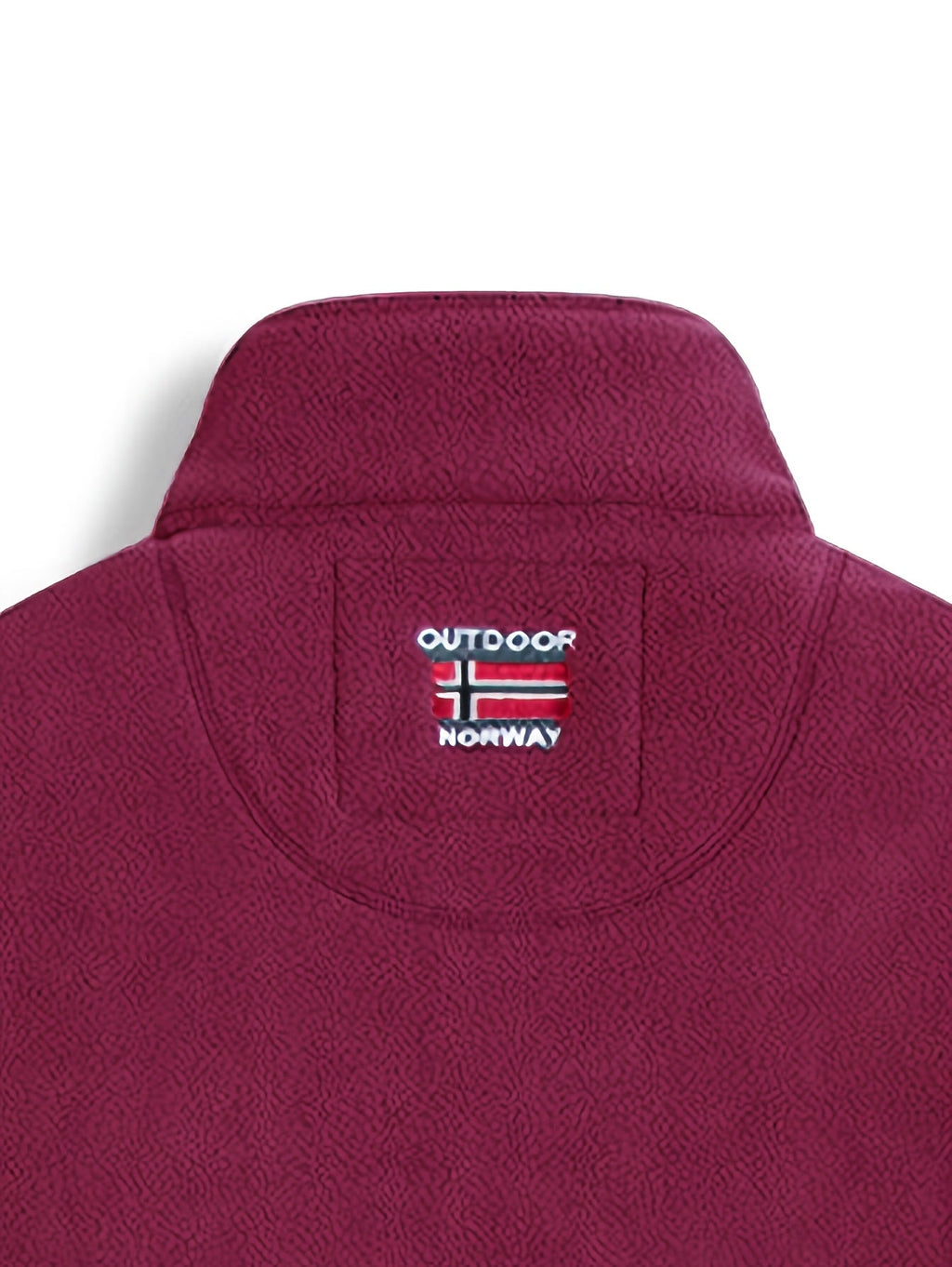 Julius Men's Fleece Jacket – Outdoor Norway High Collar Breathable Warm Layer
