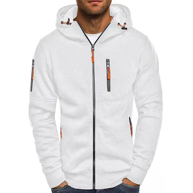 Jaron Men's Cotton Hoodie – Soft Breathable Modern Casual Sweatshirt