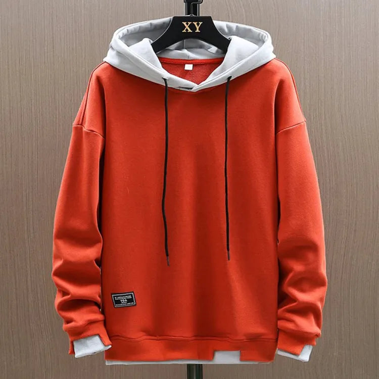 Frank Men's Hoodie – Soft Casual Pullover with Adjustable Hood & Kangaroo Pocket