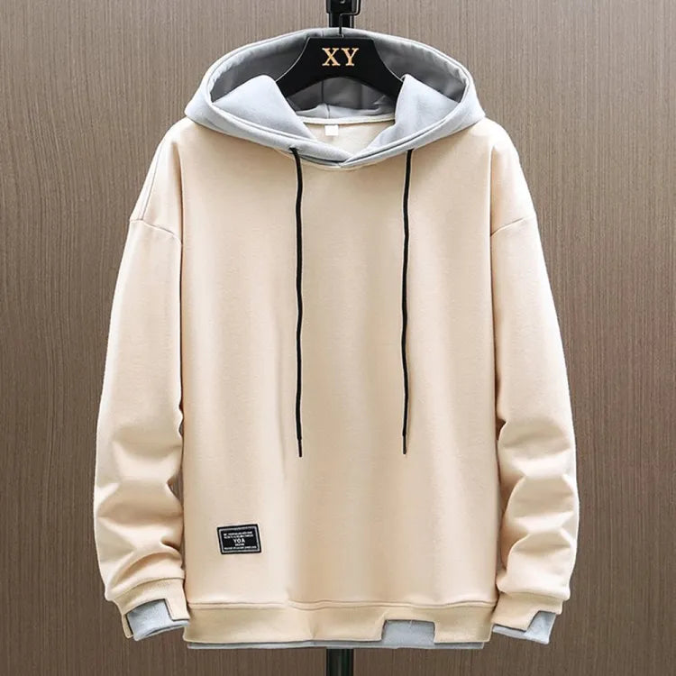 Frank Men's Hoodie – Soft Casual Pullover with Adjustable Hood & Kangaroo Pocket