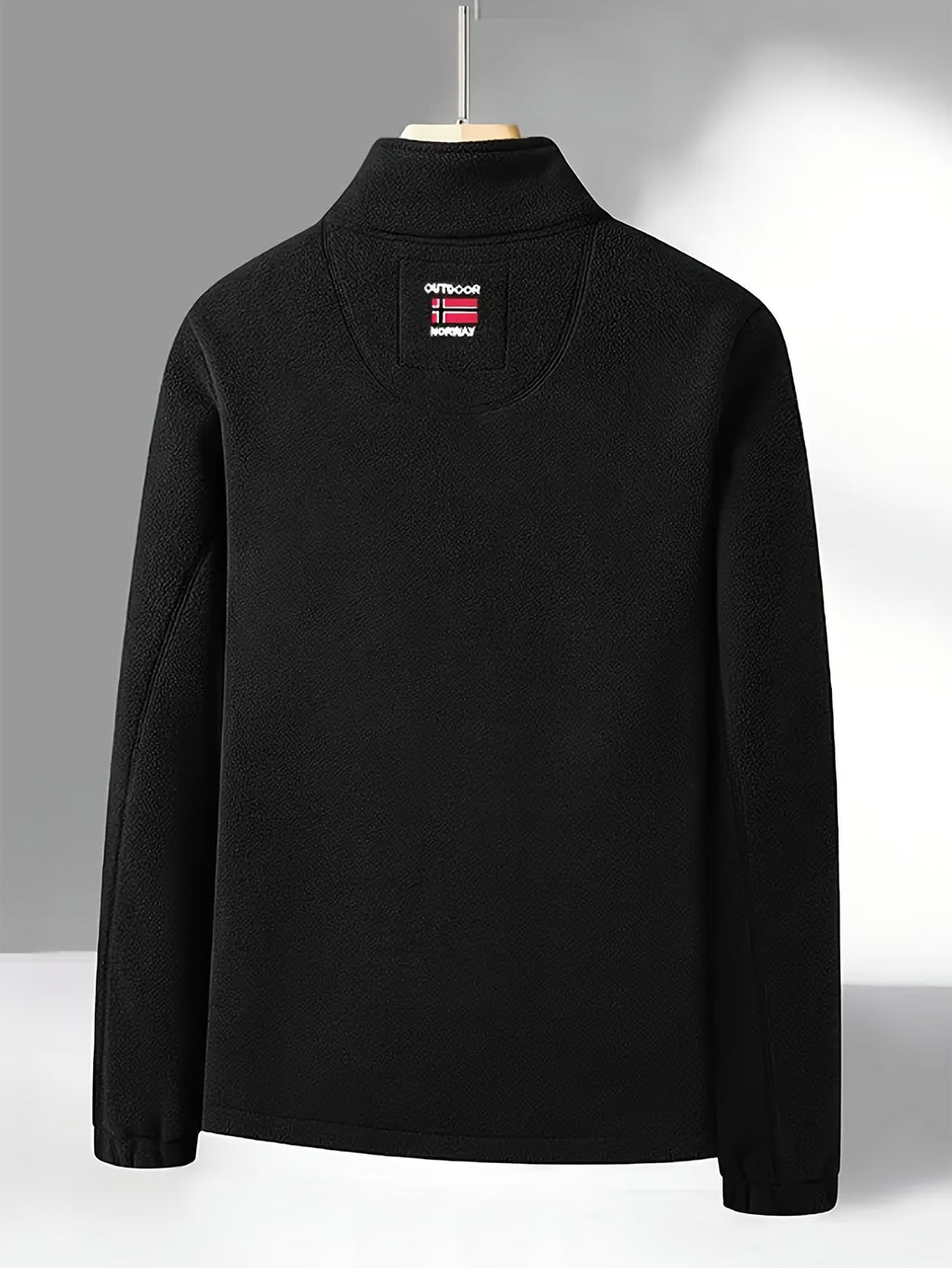 Julius Men's Fleece Jacket – Outdoor Norway High Collar Breathable Warm Layer