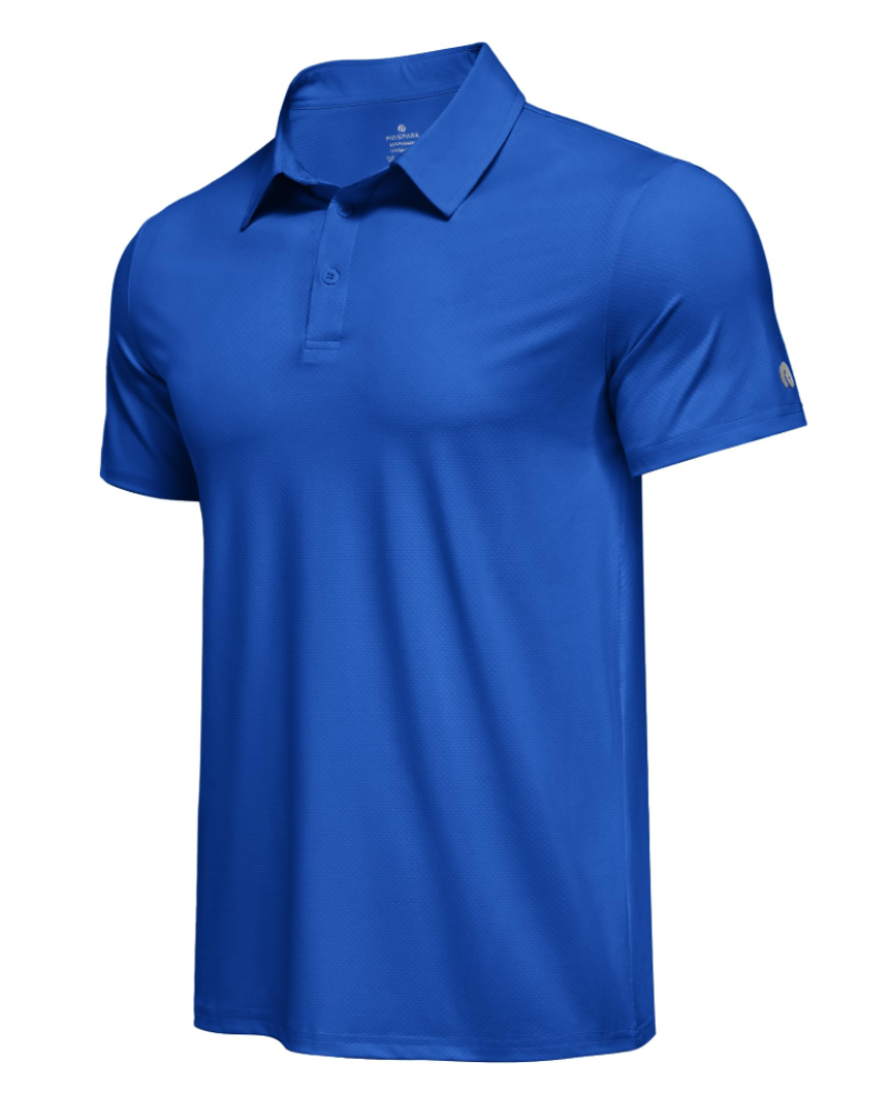 Ashton Men’s Performance Polo Shirt – Quick-Dry, Moisture-Wicking & UPF 50+ Stretch