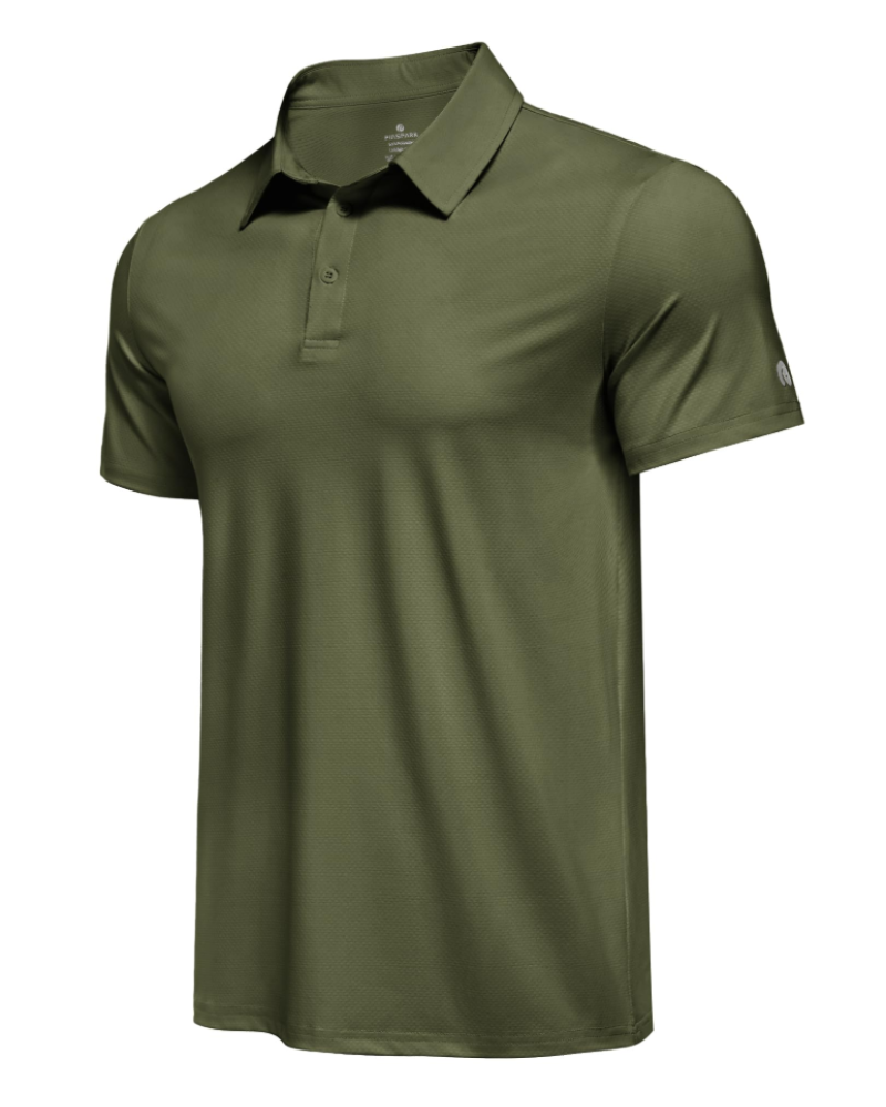 Ashton Men’s Performance Polo Shirt – Quick-Dry, Moisture-Wicking & UPF 50+ Stretch