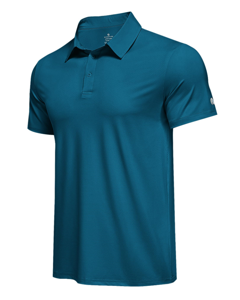 Ashton Men’s Performance Polo Shirt – Quick-Dry, Moisture-Wicking & UPF 50+ Stretch