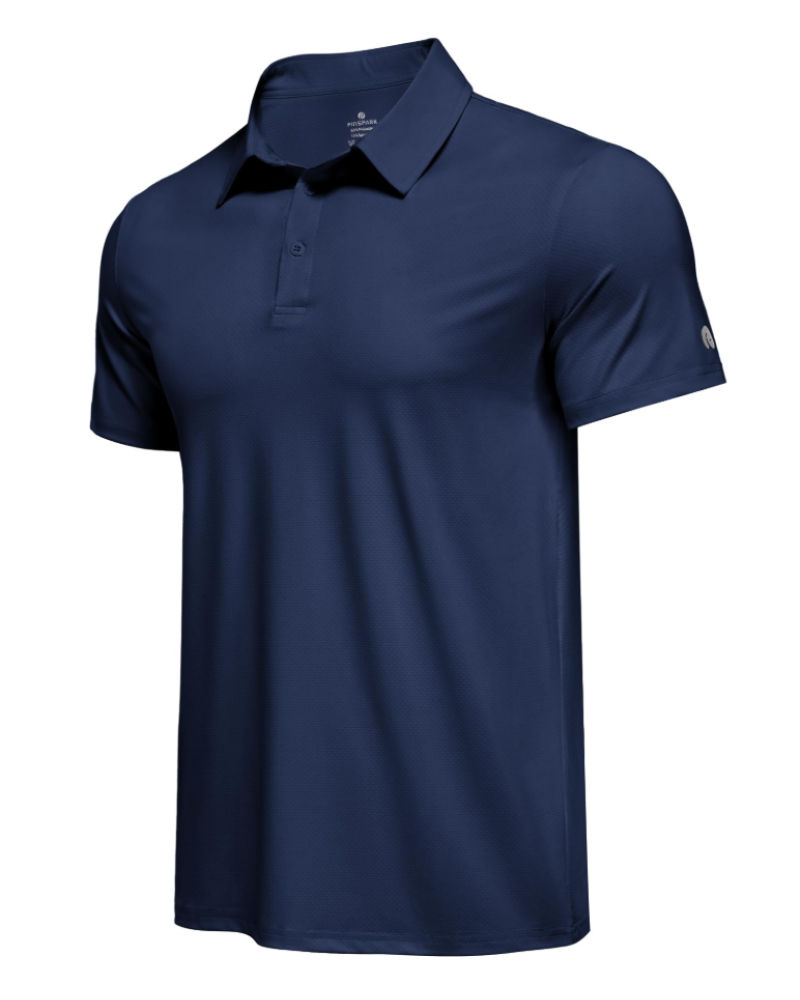 Ashton Men’s Performance Polo Shirt – Quick-Dry, Moisture-Wicking & UPF 50+ Stretch