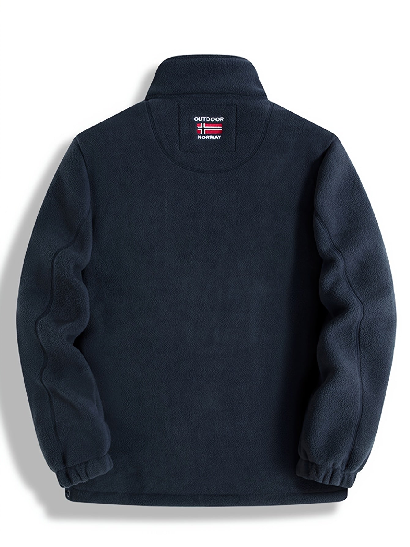 Julius Men's Fleece Jacket – Outdoor Norway High Collar Breathable Warm Layer