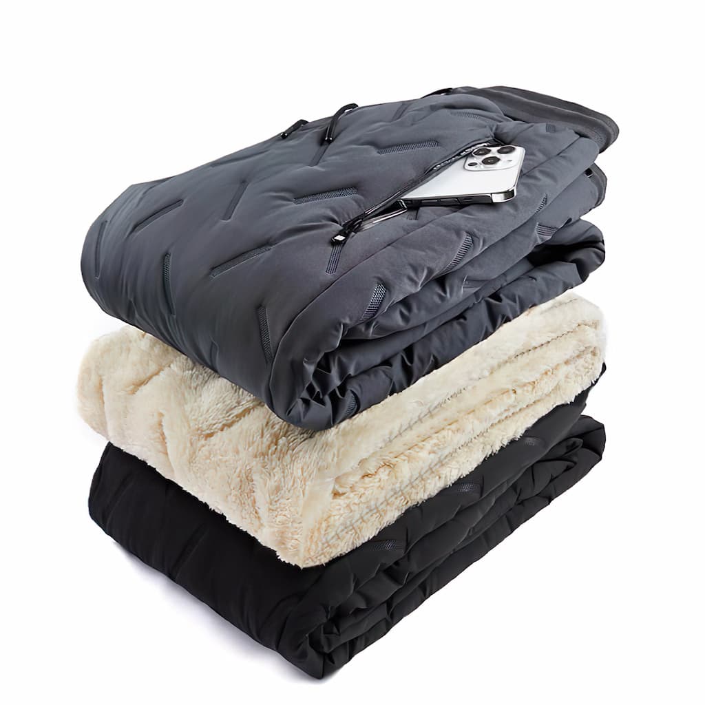 Liam Men's Thermal Pants – Waterproof Sherpa-Lined Winter Trousers with Zip Pockets