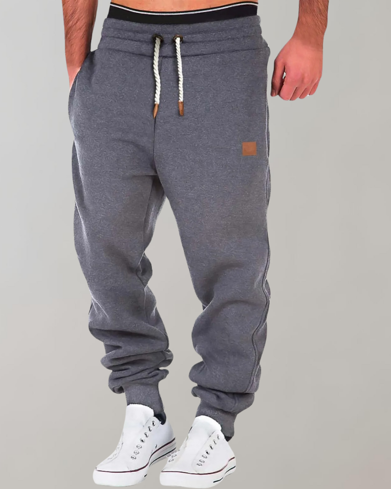 Benny Men’s Jogger Pants – Modern Cotton Blend Sweatpants with Relaxed Fit