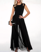 Nalani Women's Cotton Jumpsuit – Elegant Fitted One-Piece for Casual and Formal Wear
