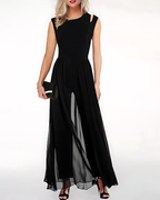 Nalani Women's Cotton Jumpsuit – Elegant Fitted One-Piece for Casual and Formal Wear