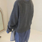 Lucille Women's Cashmere Sweater – Soft Breathable Fall Knit Pullover