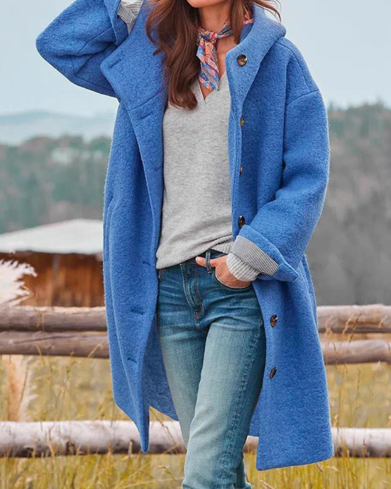 Hadley Women's Hooded Winter Coat – Wind-Resistant Warm Coat for City and Travel