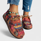 Hazel Women's Casual Sneakers – Artistic Lightweight Walking Shoes with Comfortable Fit