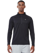 Griffin Men’s Quarter-Zip Running Shirt – Quick-Dry, Reflective & Moisture-Wicking