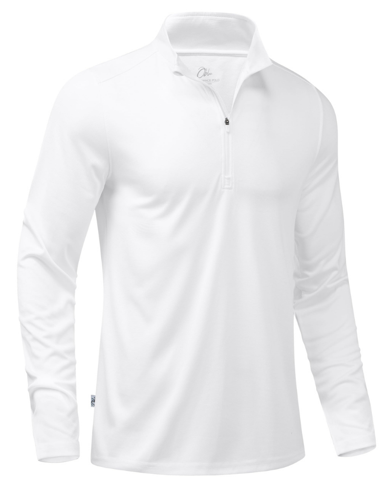 Preston Men’s Quarter-Zip Golf Pullover – Lightweight, Moisture-Wicking & Stretch Fit