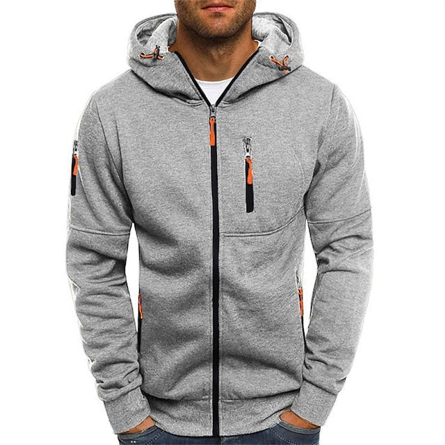Jaron Men's Cotton Hoodie – Soft Breathable Modern Casual Sweatshirt