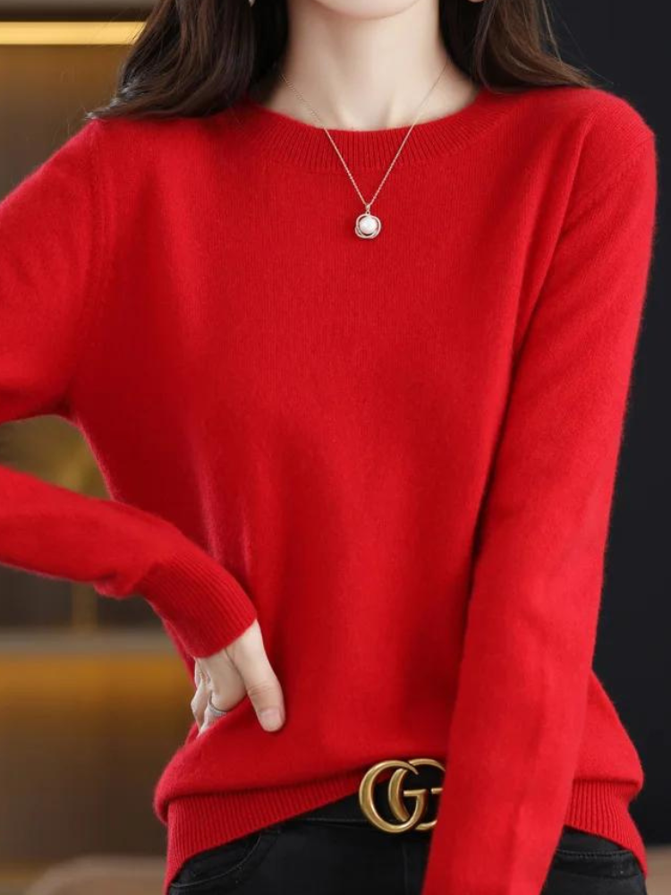 Litzy Women’s Knit Sweater – Soft Elegant Pullover with Modern Feminine Fit
