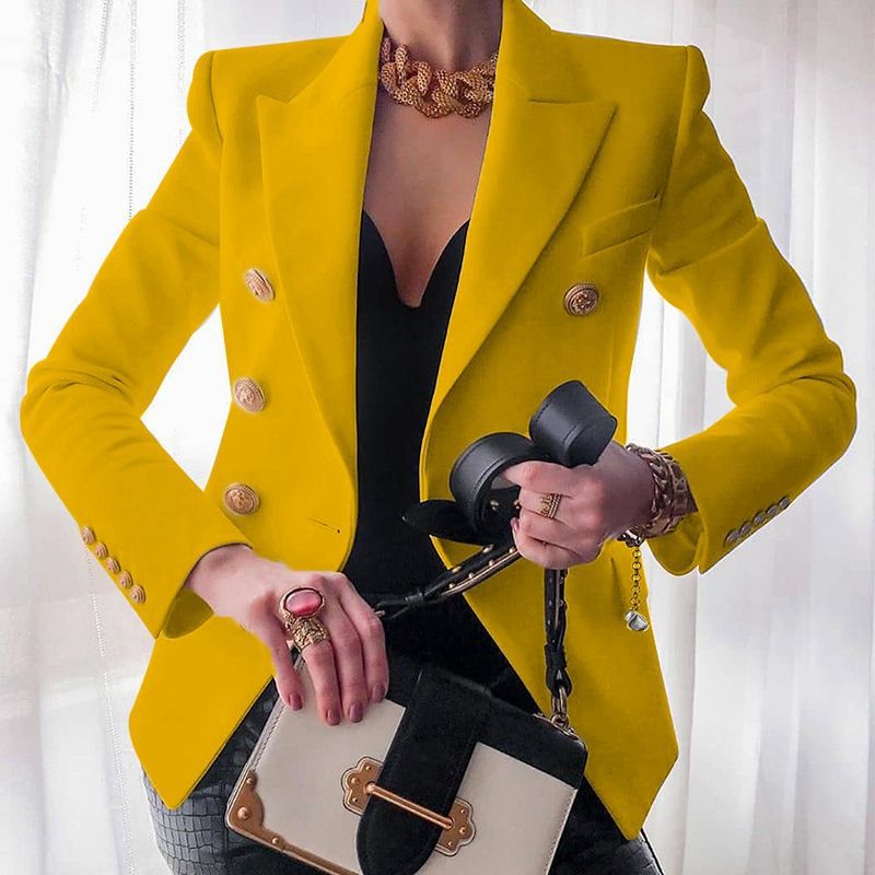 Hailey Women’s Blazer – Elegant Tailored Jacket with Long Sleeves & Modern Fit