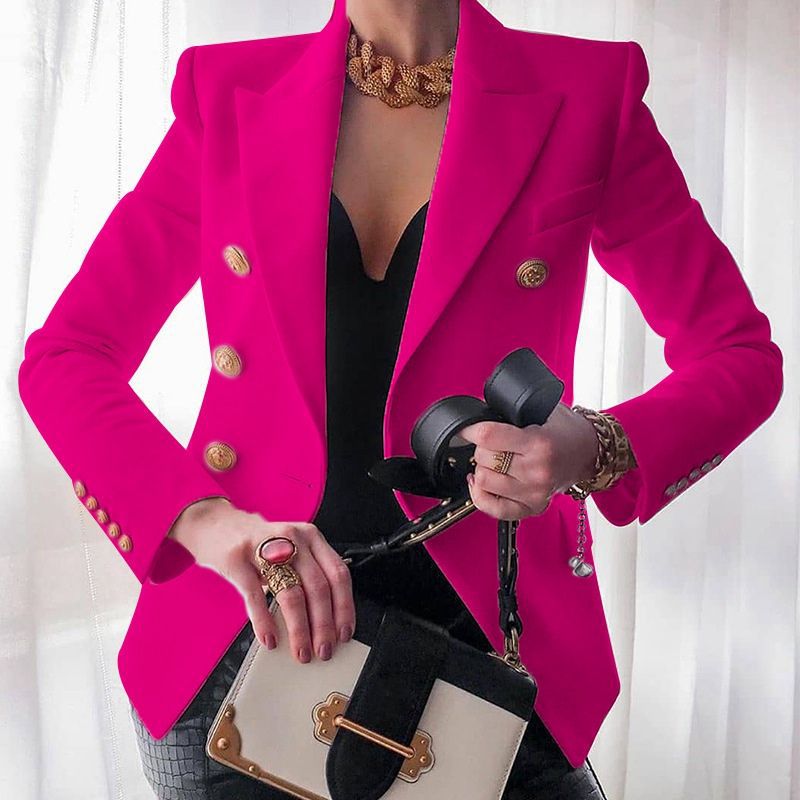 Hailey Women’s Blazer – Elegant Tailored Jacket with Long Sleeves & Modern Fit