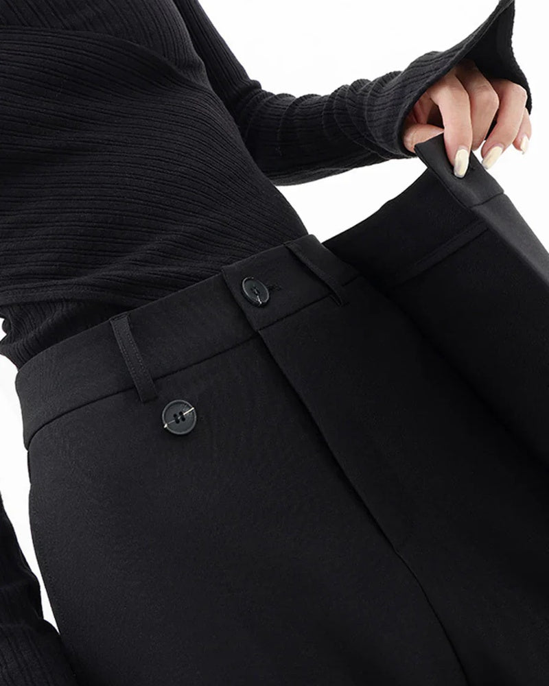 Emma Women's Wide Leg Pants – Lightweight Baggy Trousers for Travel and Casual Wear