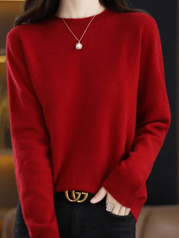 Litzy Women’s Knit Sweater – Soft Elegant Pullover with Modern Feminine Fit