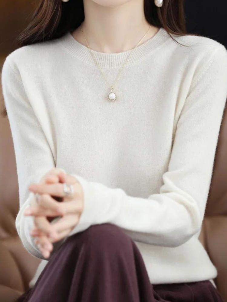 Litzy Women’s Knit Sweater – Soft Elegant Pullover with Modern Feminine Fit