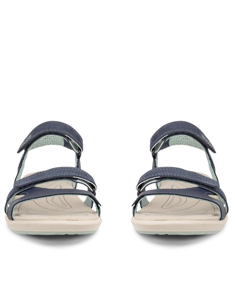 Isla Women’s Strap Sandals – Leather Outdoor Sandals with Velcro Closure