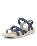 Isla Women’s Strap Sandals – Leather Outdoor Sandals with Velcro Closure
