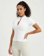 Kendall Women's Athletic Shirt – Breathable Fitted Workout Top for Activewear